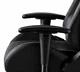 Геймерское кресло Bonro 1002G-1 черное из экокожи с выдвижной подставкой для ног и подушками до 150 кг (163-76-42401214) - изображение 9