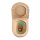 Унитаз подвесной Qtap Robin Ultra Quiet 520×365×340 мм, Beige, с сиденьем Slim Duroplast / Soft-close / Quick Release - изображение 6