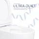Напольный унитаз Qtap Evia Ultra Quiet 630×350×795 мм с сиденьем Soft-close, White QTEVI27W49258 - изображение 5