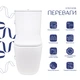 Напольный унитаз Qtap Aquarius Ultra Quiet 620×355×790 мм с сиденьем Soft-close, White QTAQAW27W49262 - изображение 3
