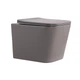 Унитаз подвесной Qtap Tern Ultra Quiet 520×345×325 мм, Stone grey, с сиденьем Slim Duroplast / Soft-close / Quick Release - изображение 1