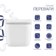 Унитаз подвесной Qtap Gemini Ultra Quiet 485×340×350 мм, White, с сиденьем Slim Duroplast / Soft-close / Quick - изображение 3