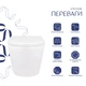 Унітаз підвісний Qtap Swan безобідковий з сідінням Soft-close QT16335178W - зображення 3