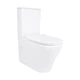Напольный унитаз Qtap Virgo Ultra Quiet безободочный с сиденьем Soft-close WHITE QT18226092AW - изображение 1