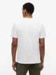 Футболка бавовняна довга чоловіча Tommy Hilfiger XM07857-YCF(Optic White) 2XL Біла (198928514423) - зображення 2