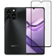 Защитное стекло Fiji Premium для Doogee Note 58 / Note 58 Pro / Note 58 Plus полная проклейка Anti-Static черный - изображение 1