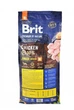 Сухий корм Brit Premium Dog Junior M для цуценят та молодих собак середніх порід з мʼясом курки 15 кг - зображення 3