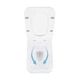 Унитаз подвесной Qtap Crow безободочный с сиденьем Soft-close QT05335170W - изображение 6