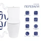 Напольный унитаз Qtap Arvin Ultra Quiet 630×350×795 мм с сиденьем Soft-close, White QTARV27W49259 - изображение 3