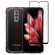 Защитное стекло Fiji Premium для Doogee Blade 10 / 10 Pro / 10 Ultra / 10 Energy полная проклейка Anti-Static черный - изображение 1