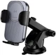 Автодержатель для телефона с беспроводной зарядкой BOROFONE BH222 Leading Black (BC_716007) - изображение 1