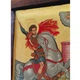 Писаная икона Великомученика Георгия Победоносца 18×23 см - изображение 3