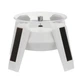 Подставка крутящаяся на солнечных батареях для телефонов, наручных часов, бижутерии и т.д. дисплей 360° Белая - изображение 1