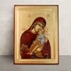 Писаная греческая икона Божией Матери Врефократуса 22,5×29 см - изображение 1