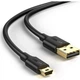 Дата кабель USB 2.0 AM to Mini 5P 3.0m 2A PVC black Ugreen (UGR-10386) - изображение 2