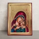 Писаная Корсунская икона Пресвятой Богородицы 23×29 см - изображение 1