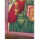 Писаная греческая икона Иисус Христос Вседержитель 18×23 см - изображение 9