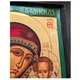 Греческая писаная икона Казанской Божией Матери 24×30 см - изображение 5