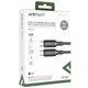 Дата кабель Type-C to Type-C 60W Acefast C17-03 1.2 м Силікон - зображення 2
