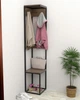 Угловая вешалка для прихожей в стиле лофт EcoLoft Равена DSP-1510-4 - изображение 1