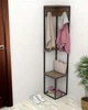 Угловая вешалка для прихожей в стиле лофт EcoLoft Равена DSP-1510-4 - изображение 2