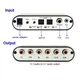 Аудио декодер цифрового звука с оптического Toslink SPDIF в аналоговий 5.1 RCA тюльпаны ( Конвертер оптический / коаксиальный AC3, DTS, DOLBY DIGITAL) ( AY42A 2.0_USB ) - изображение 2