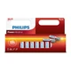 Батарейка Philips Power Alkaline AA лужна блістер, 12 шт (LR6P12W/10) - изображение 1