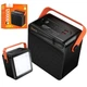 Универсальная мобильная батарея Hoco DB101A Zeus 65W Fully Compatible 120000mAh Black с фонариком - изображение 6