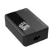Мережевий зарядний пристрій Ldnio A4809C 2 USB/ 2 Type-C QC PD 100W c дисплеєм black - зображення 2
