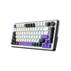 Клавиатура Hator Hellyberry Mechanical Linear RGB USB UA White/Violet (HK75) - изображение 4