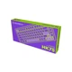 Клавиатура Hator Hellyberry Mechanical Linear RGB USB UA White/Violet (HK75) - изображение 10