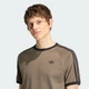 Мужская футболка 3-STRIPES adidas KT5055 (XL) коричневый (4069996153486) - изображение 4