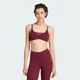 Женское бра All Me Light Support Rib adidas KG0404 (S) Бордовый (4069993494995) - изображение 1