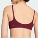 Женское бра All Me Light Support Rib adidas KG0404 (S) Бордовый (4069993494995) - изображение 6