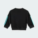 Детский спортивный костюм MERCEDES - AMG PETRONAS FORMULA 1 TEAM DNA BABY adidas KE5933 (74) черный (4068819431800) - изображение 4