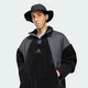 Мужская спортивная кофта Terrex Xploric CLIMAWARM High Pile Snap adidas KC7625 (XL) черный (4069996752597) - изображение 4