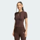 Футболка ESSENTIALS POLYESTER SHORT SLEEVE adidas KV9142 (XS) коричневый (4069995518125) - изображение 1