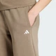 Спортивные брюки Essentials Small Logo Feel Cozy Open-Hem adidas KF8423 (XL) бежевый (4069994658327) - изображение 4