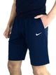 Спортивные мужские шорты Kukuruza Nike синие летние повседневные базовые удобные стильные трикотажные одежды/S - изображение 1