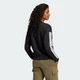 Женский свитшот Essentials 3-Stripes Fleece adidas JE1298 (XS) черный (4067902907086) - изображение 2