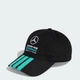 Кепка MERCEDES -AMG PETRONAS FORMULA 1 TEAM DNA 3 STRIPES adidas KS8851 (Дорослі (S/M)) черный (4068819016328) - изображение 1