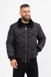 Куртка зимова чоловіча великого розміру UF-Fashion 151-DVL DV MEN'S 54 чорний - зображення 1
