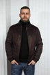 Мужская куртка-пальто демисезонная от производителя UF-Fashion 127-DVL DV MEN'S 60 коричневый - изображение 1