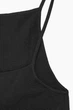 Сукня жіночча COS square-neck knitted mini dress 1158638001 XS Чорний - изображение 5