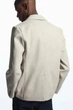 Блейзер чоловічий COS single-breasted twill blazer 1131582002 Eur 48 Бежевий - изображение 4