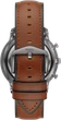 Чоловічий годинник Fossil Neutra FS5512 з хронографом (Сірий / Коричневий шкіряний ремінець) - зображення 3