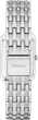 Жіночий годинник Fossil Raquel ES5221 (Сріблястий / Прямокутний корпус) - зображення 3