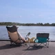 Кресло раскладное Uquip Sandy XL Sand/Grey (244043) - изображение 6