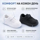 Кроссовки детские для мальчика демисезонные на липучке и шнуровке черные C3, размер 37 - изображение 2