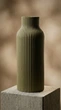 Интерьерная ваза "Fluted Bottle" 5 х 5 з 15 см - изображение 4